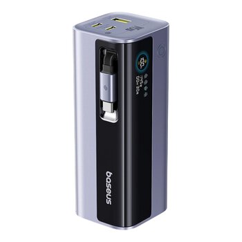 Power Bank Baseus EnerGeek GR11 E0027B01 145W USB-C USB 20000 mAh ze zwijanym kablem USB-C Power Bank Baseus EnerGeek GR11 E0027B01 145W USB-C USB 20000 mAh ze zwijanym kablem USB-C