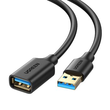 Przedłużacz USB 3.0 Ugreen US129 10373B 2m Przedłużacz USB 3.0 Ugreen US129 10373B 2m