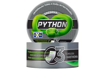 Taśma uniwersalna, naprawcza 3-warstwowa PYTHON 48mm x 9m srebrna