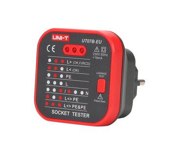 Tester gniazdek sieciowych UT07B UNI-T Tester gniazdek sieciowych UT07B UNI-T