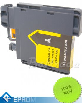 Tusz 24ink/Eprom do drukarki Brother 980 / 1100 LC Yellow 12ml - LC980Y / LC1100Y