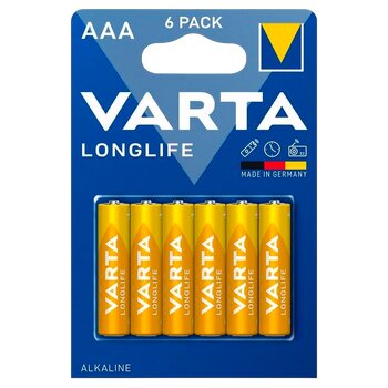 Varta Longlife LR03/AAA 4103 (blister) - 6 sztuk Varta Longlife LR03/AAA 4103 (blister) - 6 sztuk