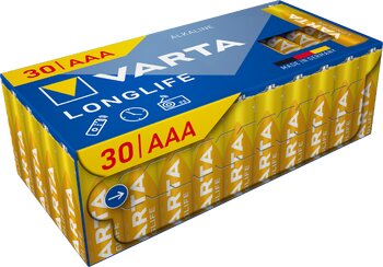 Varta Longlife LR03/AAA 4103 (kartonik) - 30 sztuk Varta Longlife LR03/AAA 4103 (kartonik) - 30 sztuk