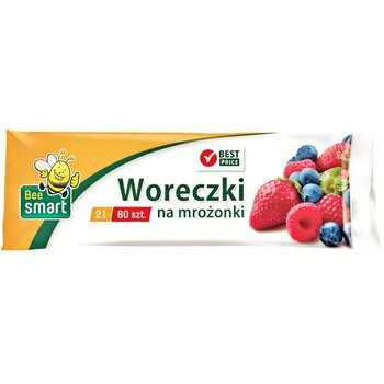 Woreczki do mrożenia Bee Smart 2L 80 szt Woreczki do mrożenia Bee Smart 2L 80 szt