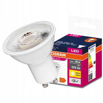 ZAR.LED 6,9W GU10 Osram Biała Ciepła 2700K (kąt świecenia 120 stopni) ZAR.LED 6,9W GU10 Osram Biała Ciepła 2700K (kąt świecenia 120 stopni)