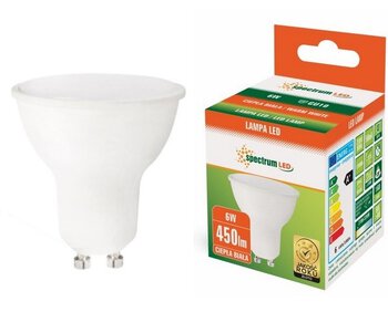 Żarówka LED 6W GU10 Spectrum WOJ13265 Żarówka LED 6W GU10 Spectrum WOJ13265