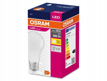 Żarówka LED OSRAM bańka E27 8,5W LED Ciepła 2700K Żarówka LED OSRAM bańka E27 8,5W LED Ciepła 2700K