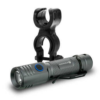 Zestaw everActive latarka FL-2000R Buddy + uchwyt rowerowy Zestaw everActive latarka FL-2000R Buddy + uchwyt rowerowy