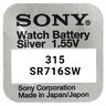 10 x bateria srebrowa mini Sony 315 / 314 / SR 716 SW