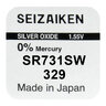 bateria srebrowa mini Seizaiken / SEIKO 329 / SR731SW