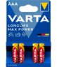 Baterie AAA / LR03 Varta Max Power 4703 (Max Tech) - 4 sztuki