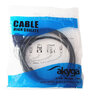 Kabel do monitora VGA D-SUB 2m (M-M) Akyga Kabel do monitora VGA D-SUB 2m (M-M) Akyga