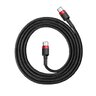 Kabel przewód USB-C PD 2.0 200cm Baseus Cafule CATKLF-H91 Quick Charge 3.0 3A z obsługą szybkiego ładowania 60W