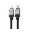 Kabel przewód USB-C / Typ-C - Lightning / iPhone 200cm Baseus CoolPlay CAKW000101 z obsługą szybkiego ładowania 20W PD