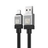 Kabel przewód USB - Lightning / iPhone 100cm Baseus CoolPlay CAKW000401 z obsługą szybkiego ładowania 2.4A