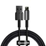 Kabel przewód USB - Lightning / iPhone 200cm Baseus Tungsten Gold CALWJ-A01 z obsługą szybkiego ładowania 2.4A