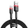 Kabel przewód USB - USB-C / Typ-C 50cm Baseus Cafule CATKLF-A91 Quick Charge 3A z obsługą szybkiego ładowania