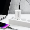 Ładowarka sieciowa everActive GaN SC-650Q z gniazdem USB oraz 2x USB-C PD PPS QC4+ 65W