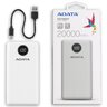 Power Bank ADATA P200000QCD 18W QC3.0 PD 20000mAh biały