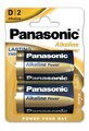 Panasonic Alkaline Power LR20 / D (blister) - 2 sztuki