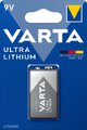 Varta Lithium 9V CR-V9 / L522 / LA522 / 6f22 6122